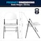 Flash Furniture White Plastic Folding Chair DAD-YCD-50-WH-GG - alternate 3